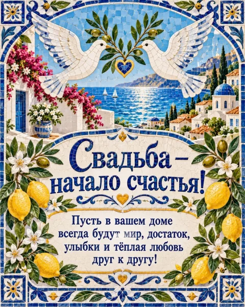 Свадьба — начало счастья!