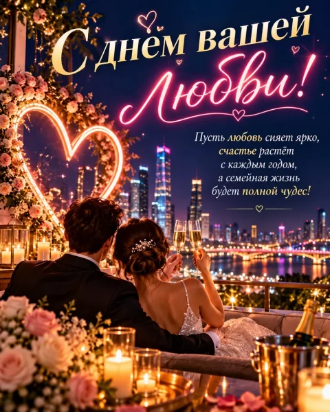 С днем вашей любви!
