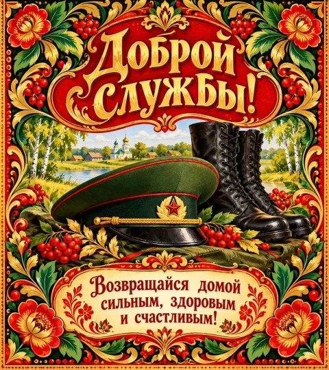 Доброй службы!