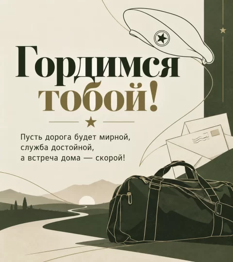 Гордимся тобой!