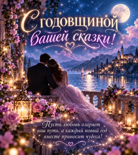 С годовщиной вашей сказки!