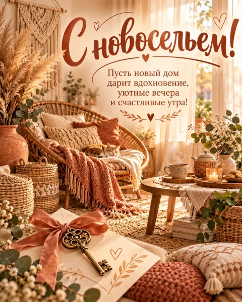 С новосельем!