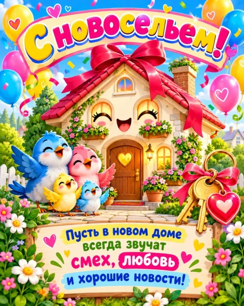 С новосельем!
