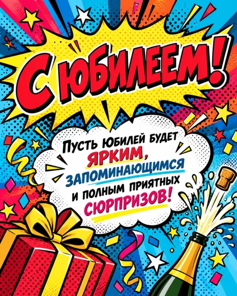 С юбилеем!