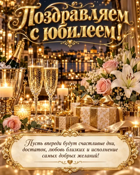 Поздравляем с юбилеем!