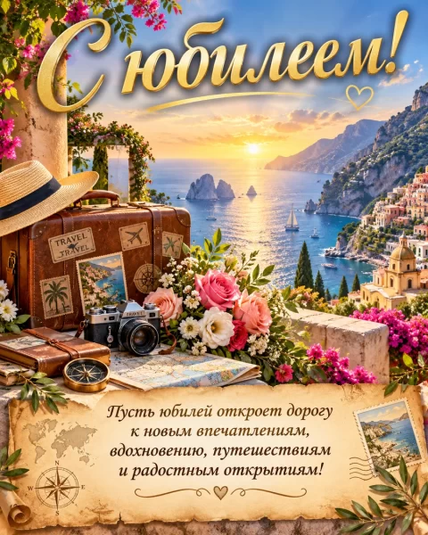 С юбилеем!