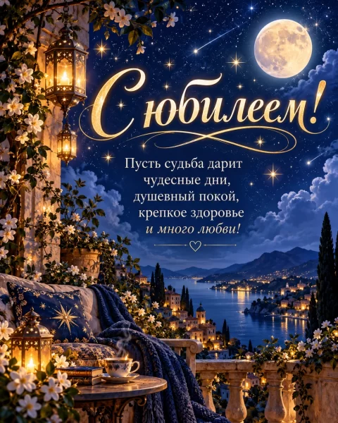 С юбилеем!
