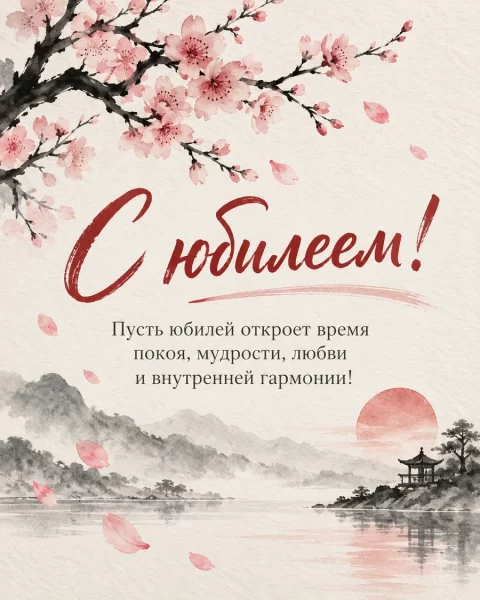 С юбилеем!