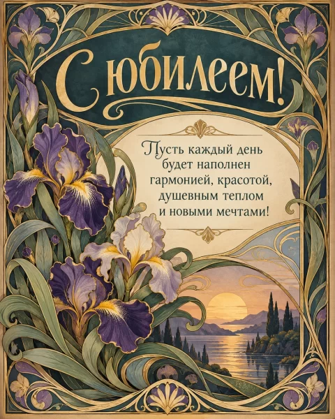 С юбилеем!
