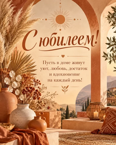 С юбилеем!