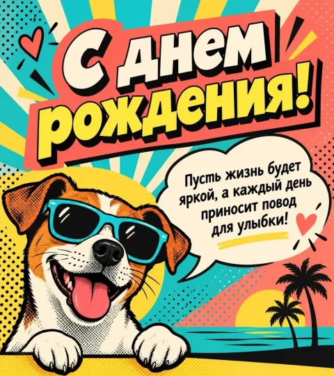 С днём рождения!