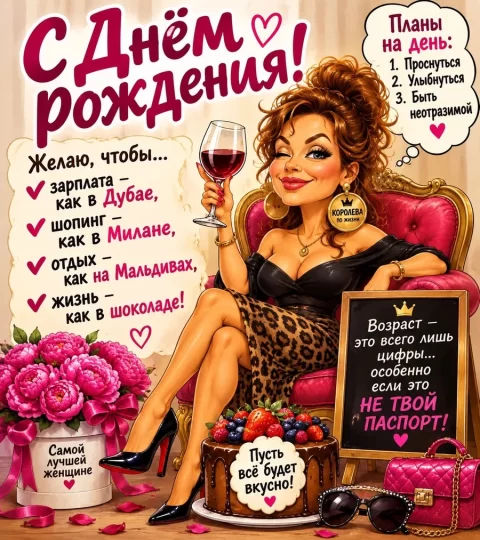 С днём рождения!
