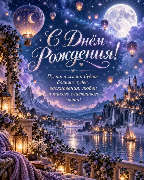 С днём рождения!