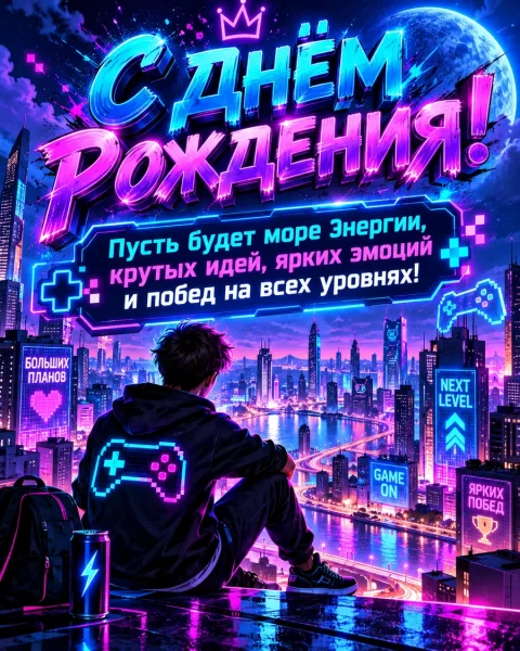 С днём рождения!