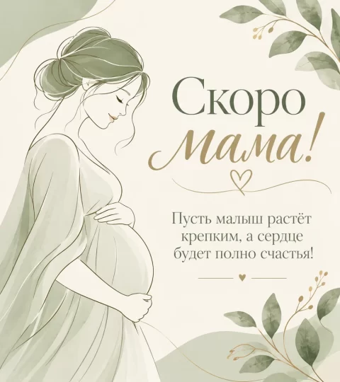 Скоро мама!