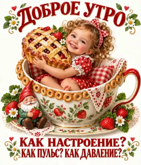 Доброе утро! Как настроение?