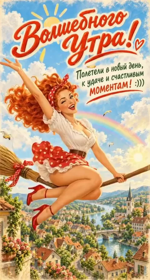 Волшебного утра!