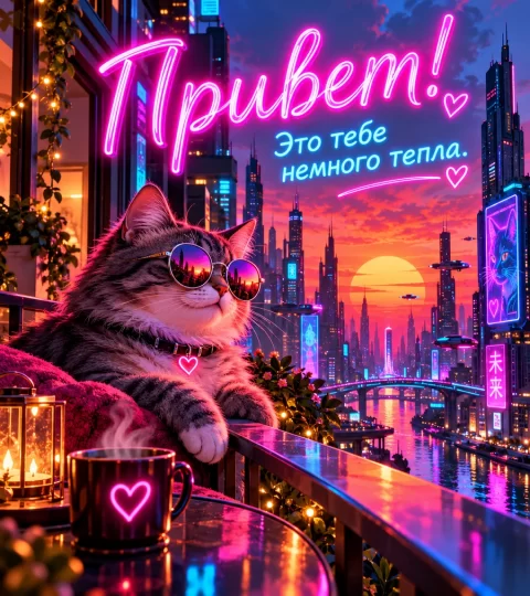 Это тебе немного тепла.