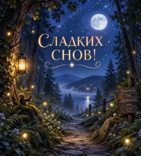 Сладких снов!