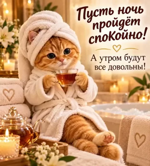 Пусть ночь пройдёт спокойно!
