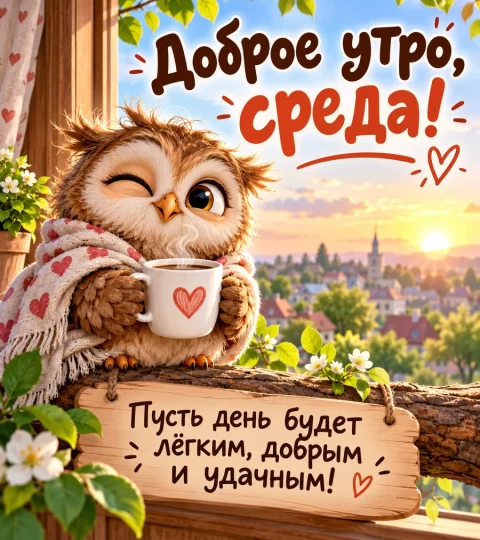 Доброе утро, среда!