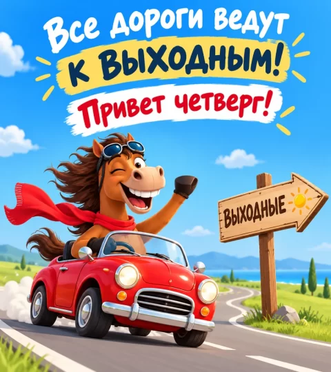 Все дороги ведут к выходным!