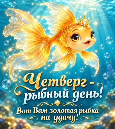 Четверг — рыбный день!
