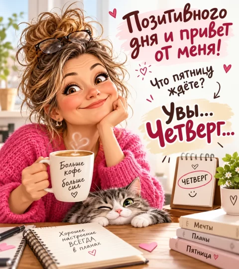Позитивного дня и привет от меня!