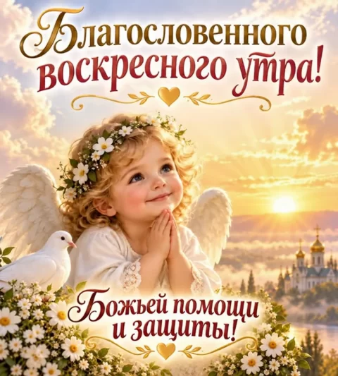 Благословенного воскресного утра!