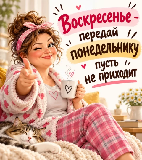 Воскресенье — передай понедельнику, пусть не приходит