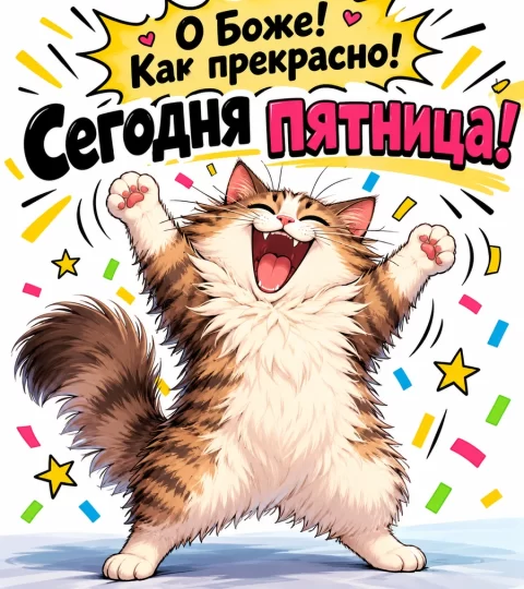 О боже! Как прекрасно! Сегодня пятница!