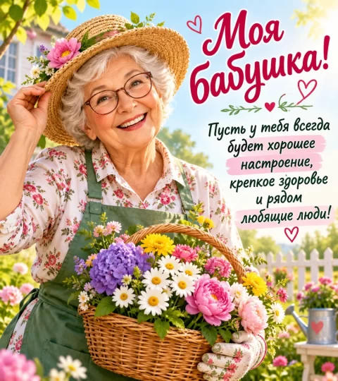 Пусть у тебя всегда будет хорошее настроение, крепкое здоровье и рядом любящие люди!