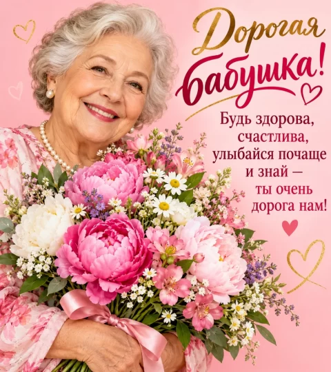 Дорогая бабушка!