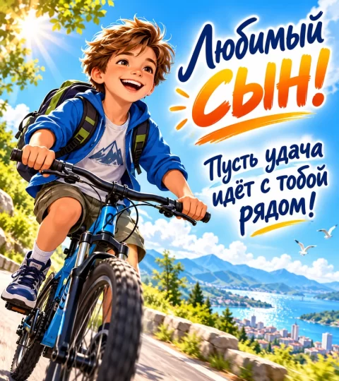 Любимый сын!