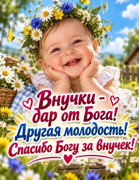 Внучки — дар от бога!