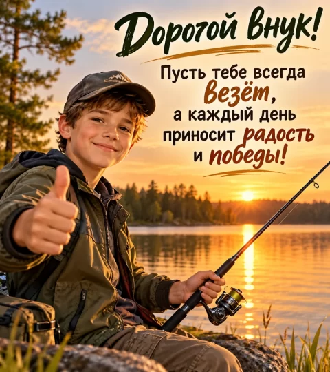 Дорогой внук!