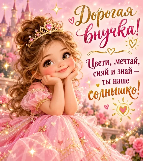 Дорогая внучка!