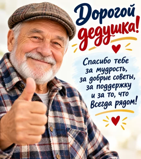 Дорогой дедушка!