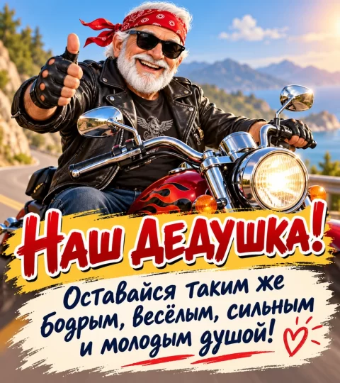 Наш дедушка!