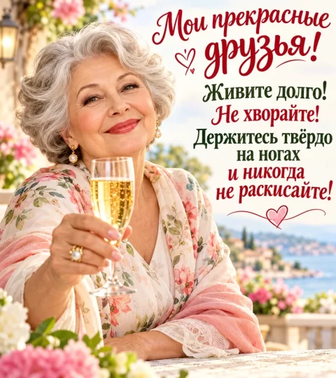 Мои прекрасные друзья!