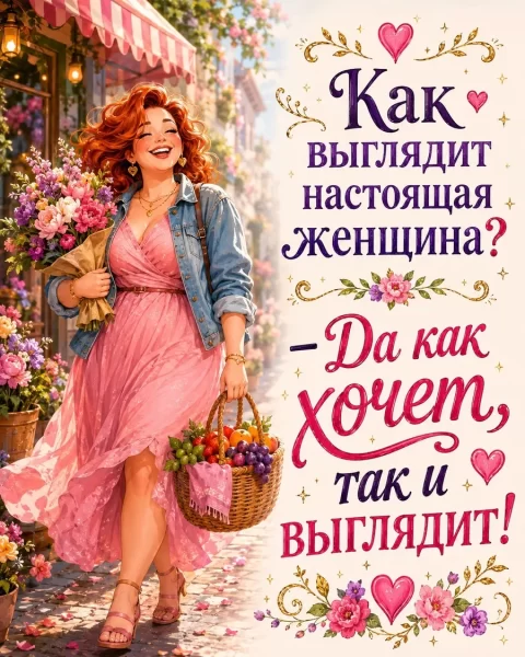Как выглядит настоящая женщина?