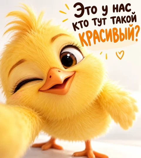 Это у нас кто тут такой красивый?