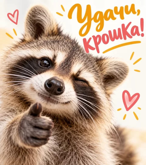 Удачи, крошка!