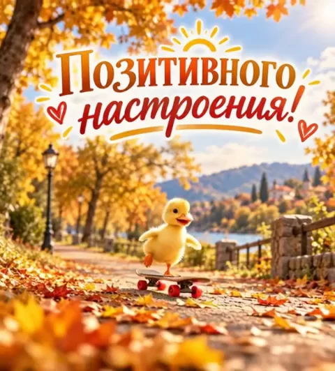 Позитивного настроения!