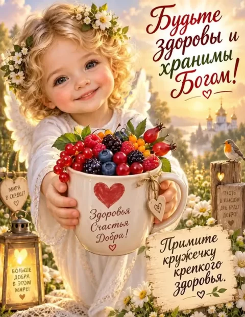 Будьте здоровы и хранимы Богом!