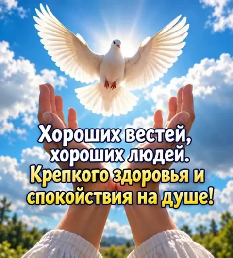Хороших вестей, хороших людей