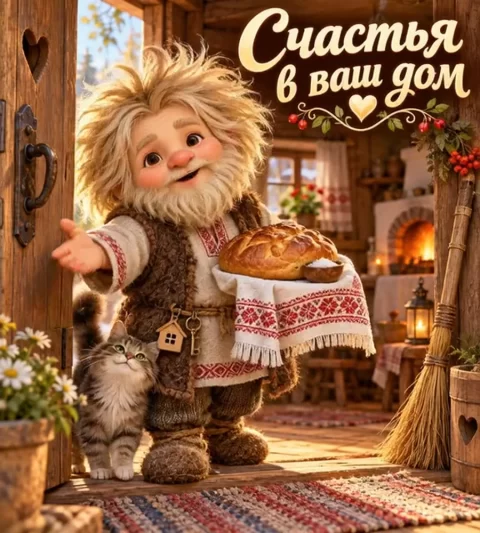 Счастья в ваш дом