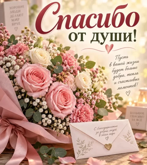 Спасибо от души!
