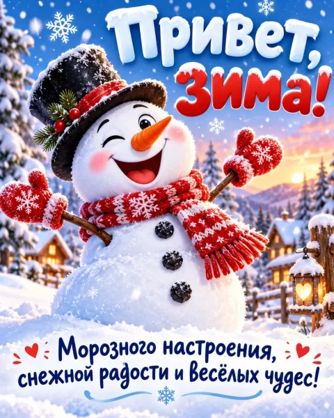Привет, зима!