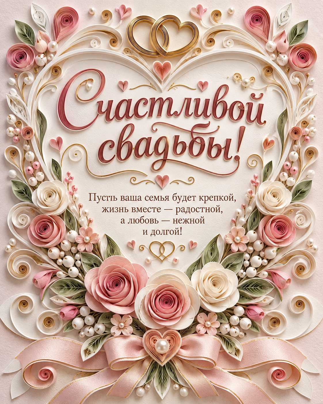 Счастливой свадьбы!